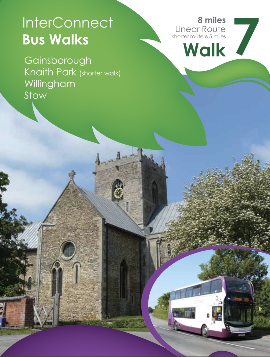 cover of bus walk number 7 gainsborough to stow
